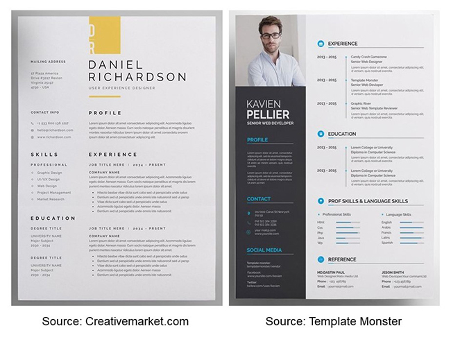 resume template example